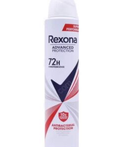 خرید اسپری محافظت از بدن ضد باکتری رکسانا (72 ساعته) Rexona Advanced Antibactorial Protection Spray 200 ml