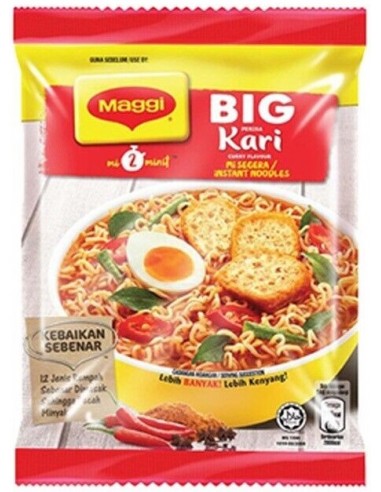 قیمت خرید نودل مگی بیگ کاری 106 گرمی Maggi Big Curry Flavor Noodle