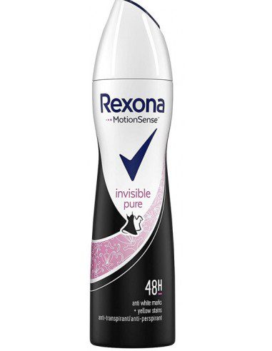 اسپری ضد تعریق زنانه رکسونا مدل پیور (48 ساعته ) Rexona Invisible Pure Spray 200 ml