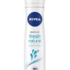 خرید اسپری بدن ضد تعریق زنانه فرش نچرال نیوآ Nivea Fresh Natural Body Spray
