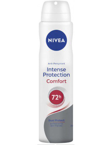 اسپری بدن ضد تعریق زنانه درای کامفورت نیوآ 200 میل 72 ساعته Nivea Dry Comfort Body Spray