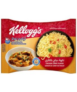 قیمت خرید نودل مرغ کلاگز با طعم ادویه کاری 70گرمی Kellogg's Chicken Curry flavour instant noodles