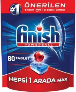 خرید قرص ماشین ظرفشویی همه کاره فینیش مکس ترکیه ای Finish Hepsi Bir Arada Bulasik Makinesi Tableti