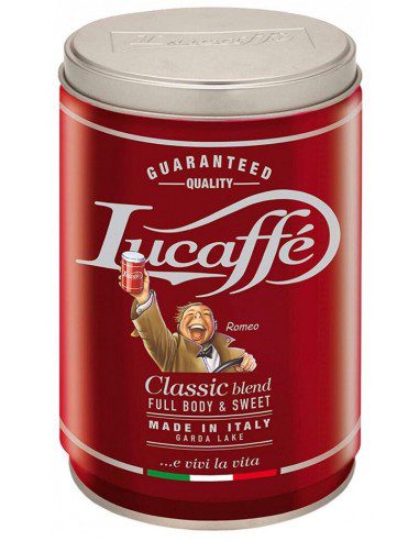 دانه قهوه لوکافه-لوکافی کلاسیک بلند 250گرمی Lucaffe Classic Coffee Beans