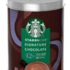 قیمت و خرید پودر شکلات (هات چاکلت) استارباکس با 42% کاکائو قوطی 330 گرمی  Starbucks Signature Chocolate 42%  Cocoa Powder