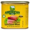 کنسرو کالباس مرغ امریکن فارم 320گرمی American Farm Chicken Flavour Luncheon Meat