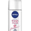 قیمت و خرید رول ضد تعریق زنانه نیوآ فرش ماسک 48 ساعته 50 میل  Nivea Deodorant Fresh Musk Roll On
