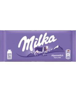 قیمت خرید شکلات شیری میلکا 100گرمی Milka Milk Chocolate