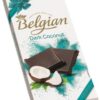 قیمت خرید شکلات تلخ بلژین دارک کوکونات 100 گرمی Belgian Dark Coconut Chocolate