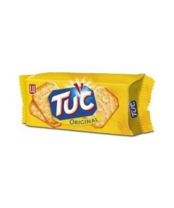قیمت خرید بیسکوییت توک کراکر نمکی اصل 100 گرمی  Tuc Original Snack Crackers