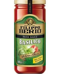 قیمت خرید سس پاستا ایتالیایی فلیپو بریو با طعم ریحان 340 گرمی Filippo Berio Basillco Pasta Sauce