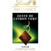قیمت خرید شکلات تلخ اکسلنس با طعم لیمو شیرین لینت 100 گرمی lindt excellence Zeste de Citron Vert noir