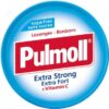 آبنبات بدون شکر پولمول اکسترا استرانگ حاوی ویتامین سی 45 گرمی Pulmoll Extra Strong Sugarfree Lozenges