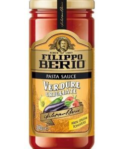 قیمت خرید سس پاستا ایتالیایی فیلیپو بریو با طعم سبزیجات گریل شده 340 گرمی Filippo Berio Verdure Grigliate Pasta Sauce