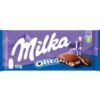 قیمت خرید شکلات شیری ارئو میلکا 100 گرمی Milka Oreo Chocolate