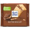 قیمت خرید شکلات شیری ریتر اسپرت با بیسکویت 100 گرمی Ritter Sport Butter Biscuit Milk Chocolate