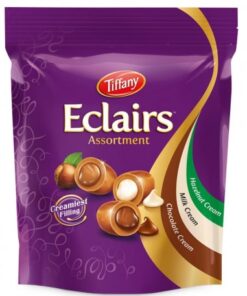 خرید شکلات کاراملی مغزدار ایکلرز تیفانی 550 گرمی Tiffany Eclair Assortment Creamiest Filling