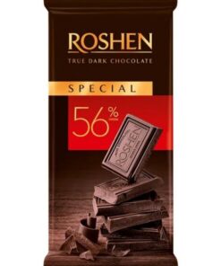 خرید شکلات تلخ 56% اسپشیال روشن- 85 گرمی  Roshen Special Dark Chocolate