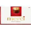 خرید شکلات کادویی مرسی قرمز میکس 7 طعم 250 گرمی Merci Finest Milk & Dark Chocolate Box
