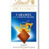 خرید شکلات تخته ای شیری لینت با طعم کارامل نمکی 100 گرمی Lindt Excellence Caramel A La Pointe de Ssel Lait