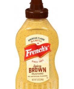 قیمت سس خردل قهوه ای تند فرنچز French's Spicy Brown Mustard Sauce