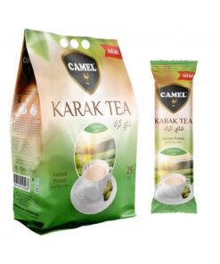 چای کرک کمل با طعم هل 25 عددی 500 گرمی Camel Cardamom Karak Tea