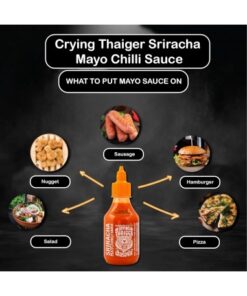 سس مایونز تند سیراچا کرایینگ تایگر 440 گرمی Thaiger Mayo Sriracha Chili Sauce