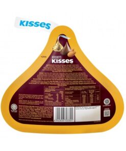 شکلات شیری خامه ای کیسز حاوی مغز بادام هرشیز 146 گرمی Hershey's Kisses Creamy Milk Chocolate with Almonds