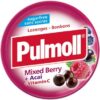 خرید آبنبات بدون شکر پولمول با طعم میکس بری 45 گرمی Pulmoll Mixed Berry Lozeges
