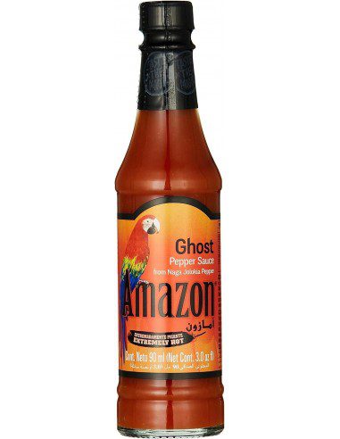 سس فلفل بسیار بسیار تند آمازون گوست 90 میل Amazon Ghost Pepper Sauce