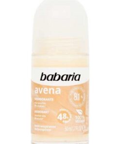 خرید رول ضد تعریق و خوشبوکننده باباریا حاوی عصاره جو 48 ساعته 50 میل Babaria Avana Deodorant