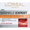 کرم روز ضد چروک اینتنسیو SPF20  لورال +45 سال 50 میل L'Oreal Paris Wrinkle Expert Anti-Wrinkle Intensive Cream SPF20