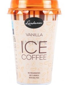 خرید آیس کافی وانیلی لیوانی لندسا 230 میل Landessa Vanilla Ice Coffee