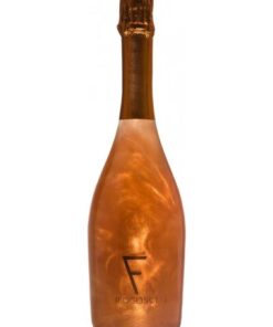 شامپاین اکلیلی گازدار بدون الکل فوگوسو برنز با طعم هلو 375 میل Fogoso Sparkling Bronze Non Alcoholic Grape Drink