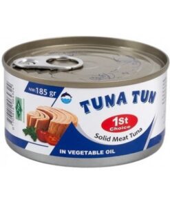 کنسرو تن ماهی در روغن گیاهی تنا تن تایلندی اصل 185گرمی Tuna Tun Tuna