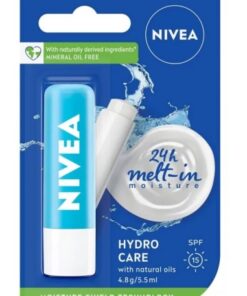 بالم لب نیوا هیدرو کر (آبرسان) 24 ساعته- 4.8 گرمی Nivea Hydro Care Lip Care