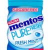 خرید آدامس بدون قند منتوس با طعم نعناع تازه-100 گرمی Mentos Pure Fresh Mint Flavor Sugar Free Chewing Gum