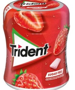 خرید آدامس بدون قند تریدنت با طعم توت فرنگی- 82.6 گرمی Trident Sugar Free Strawberry Flavor