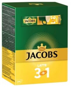 خرید قهوه فوری لاته 3 در 1 جاکوبز 24 عددی Jacobs 3 in1 Latte Instant Coffee