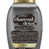 خرید شامپو ضد چربی او جی ایکس زغالی 385 میل Ogx purifying+ charcoal detox Shampoo