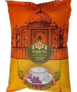 چای کرک تاج محل اوریجنال با طعم زعفران 1 کیلویی Taj Mahal Karak Original Tea Saffron Taste